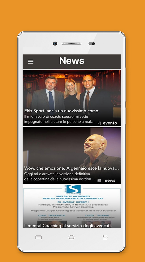 Mobile app for Personal coaches screenshot 3